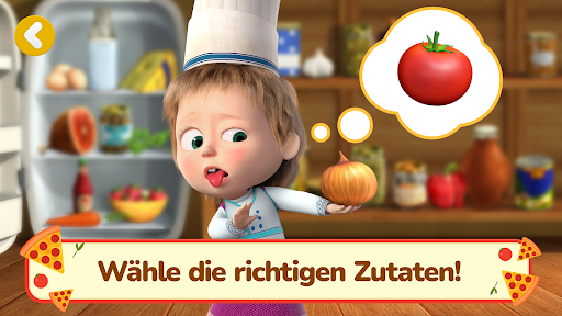 Mascha und der Bär: Pizzeria! Screenshot