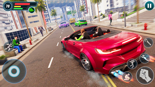 Captura de pantalla de Gangster Crime City Attack 3D