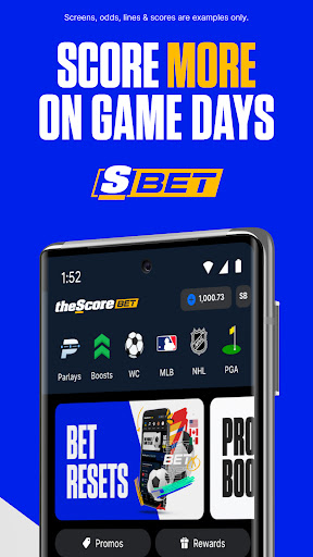 Captura de pantalla de theScore Bet Sportsbook Casino