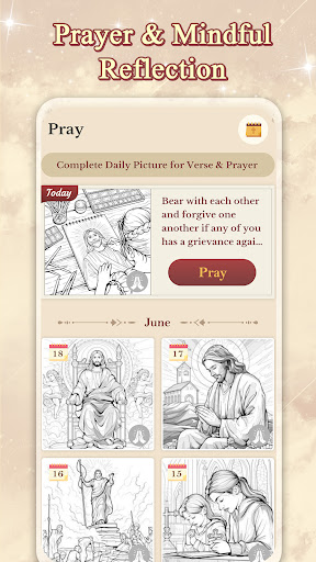 Bible Color Paint By Number screenshot