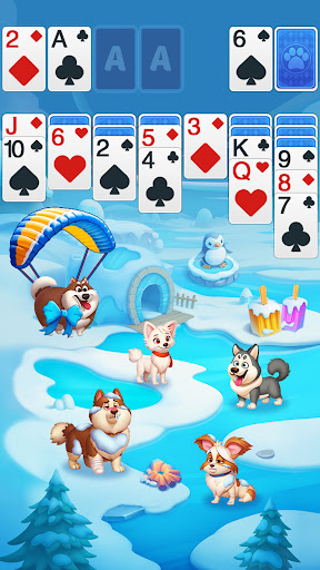 Solitär-Hunderettung Screenshot