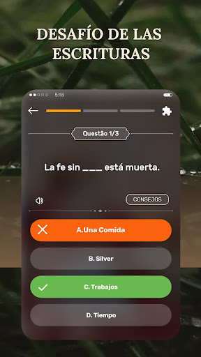Captura de pantalla de Mi biblia - verso+audio