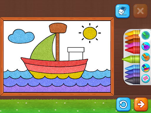 Captura de pantalla de Juegos de colorear y pintar