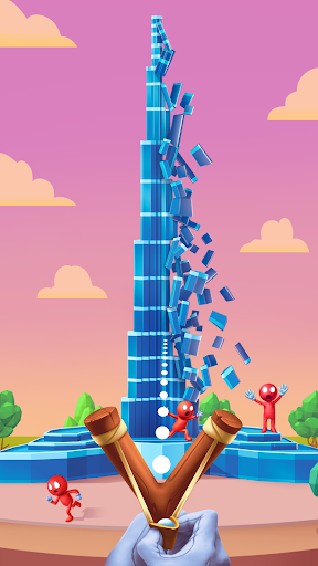 Slingshot Smash: Schießplatz Screenshot