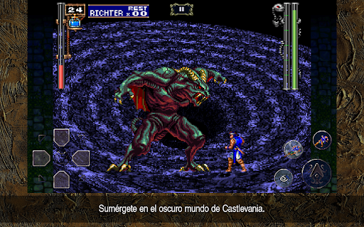Captura de pantalla de Castlevania: SotN
