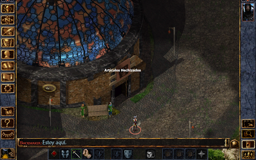Captura de pantalla de Baldur's Gate Enhanced Edition