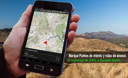 Captura de pantalla de BackCountry Navigator PRO GPS