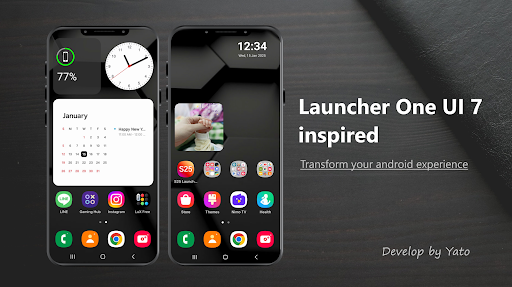 Captura de pantalla de S26 Launcher One Ui inspired