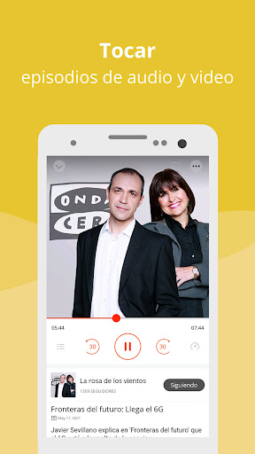 Captura de pantalla de Podcast Player-Podbean