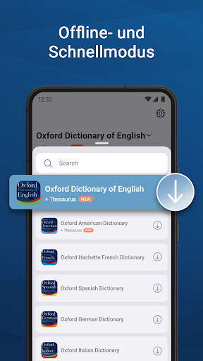 Oxford Dictionary Screenshot