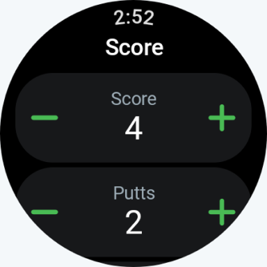 Captura de pantalla de Golf GPS SwingU