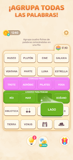 Captura de pantalla de Connect Word Juego de Palabras
