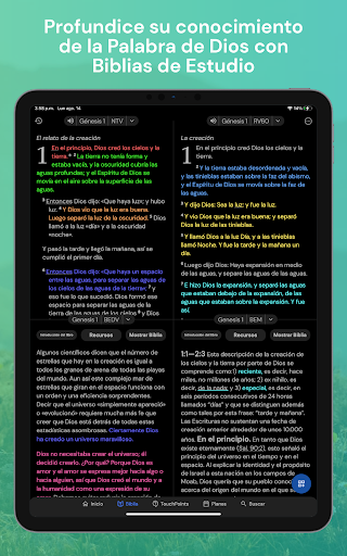 Captura de pantalla de Biblia para la Vida