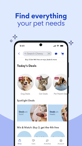 Captura de pantalla de Chewy: Pet Shopping & Delivery