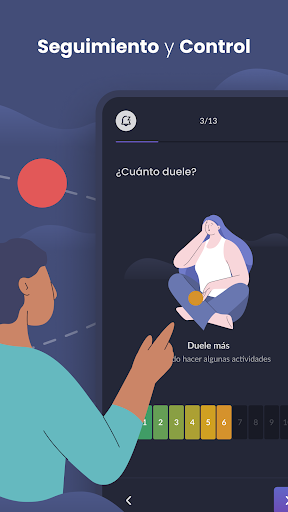 Captura de pantalla de Migraine Buddy