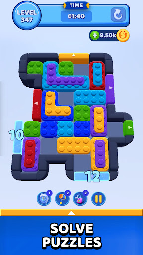 Captura de pantalla de Color Block Jam