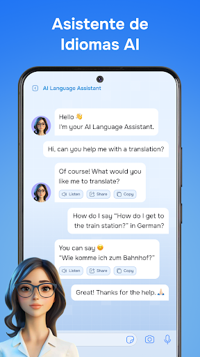 Captura de pantalla de Translateasy: Traductor IA