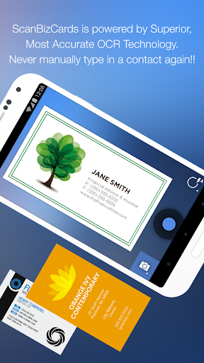 Captura de pantalla de ScanBizCards Premium