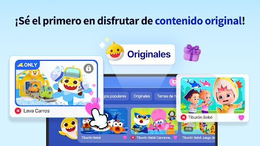 Captura de pantalla de Mundo Tiburón Bebé para Niños
