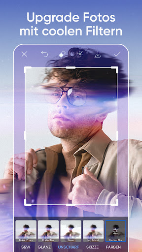 Picsart Bilder bearbeiten AI Screenshot