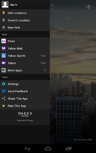 Yahoo Weather: Forecast & Maps screenshot