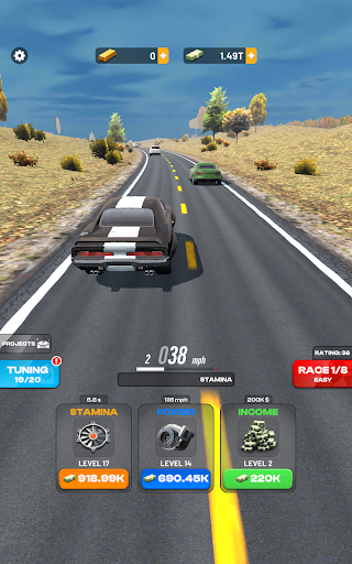 Captura de pantalla de Highway Overtake - Car Racing