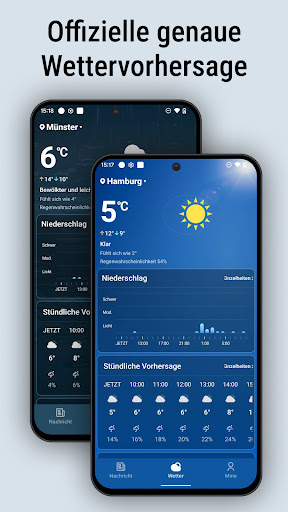 Lokales Wetter & Nachrichten Screenshot