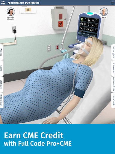 Full Code Medical Simulation Screenshot