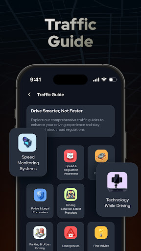 Radar, GPS & Speedometer screenshot