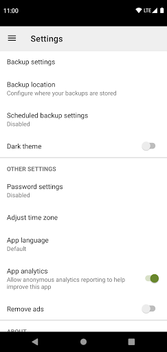 SMS Backup & Restore screenshot