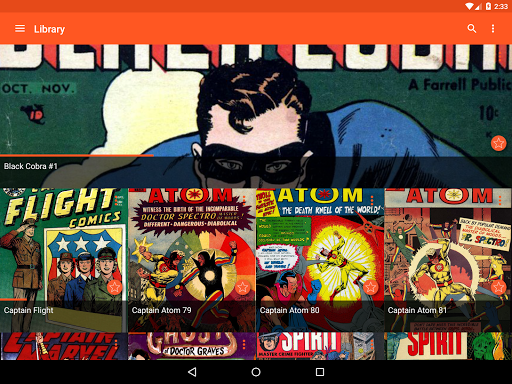 Astonishing Comic Reader Screenshot