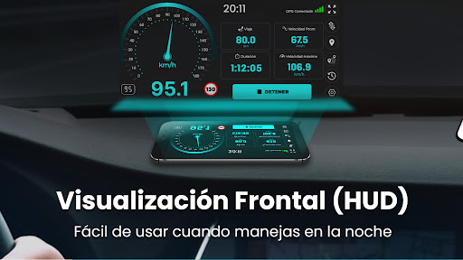 Captura de pantalla de Velocimetro gps y pro odometer