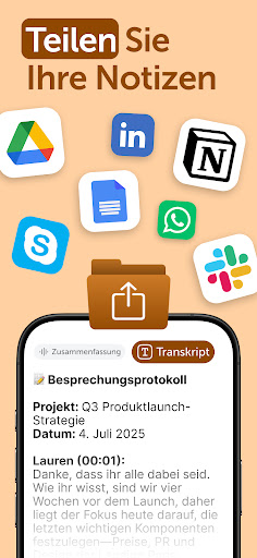 Smart Noter - KI-Notizen Screenshot
