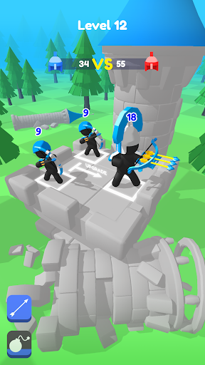 Merge Archers: Bogenschießen Screenshot