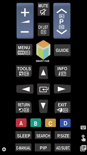TV (Samsung) Remote Control Screenshot
