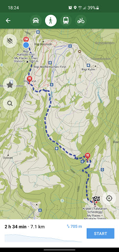 Organic Maps・Offline Map & GPS screenshot