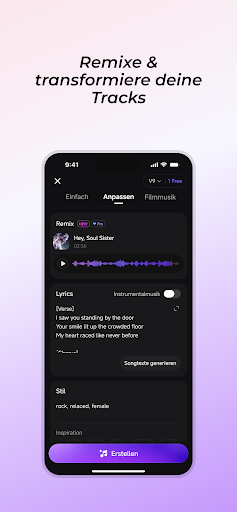 Mureka: KI‑Musiktool generiert Screenshot
