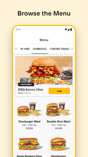 Captura de pantalla de Habit Burger & Grill