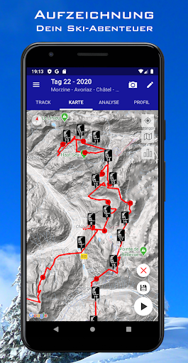 Ski Tracks Screenshot