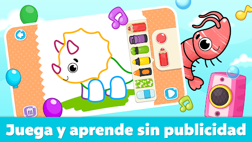 Captura de pantalla de Juegos de pintar para niños