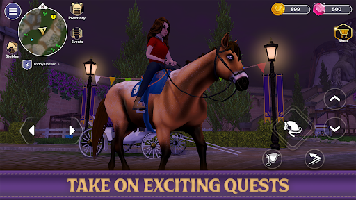 Captura de pantalla de Star Equestrian - Horse Ranch