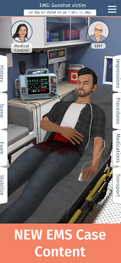 Captura de pantalla de Full Code Medical Simulation