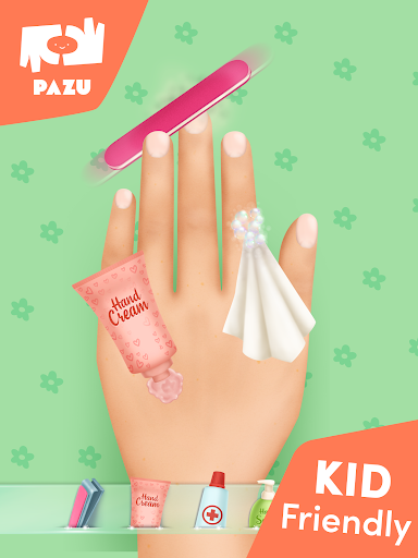 Captura de pantalla de Salón de uñas para niñas