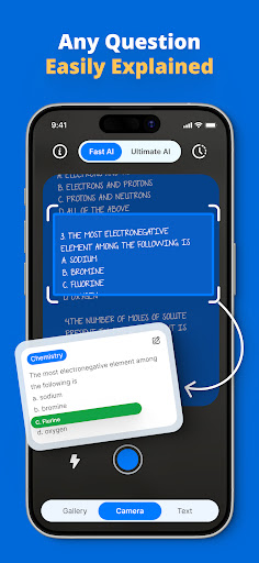 Captura de pantalla de PhotoSolve: AI Homework Helper