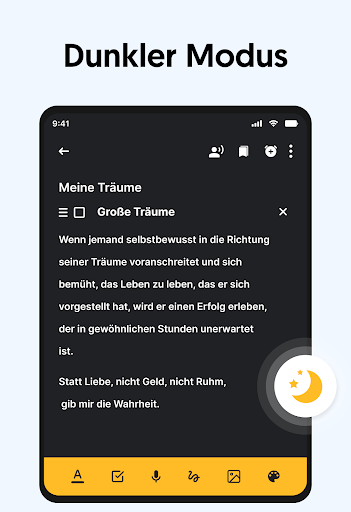 Notizen: Notizblock, Notizbuch Screenshot