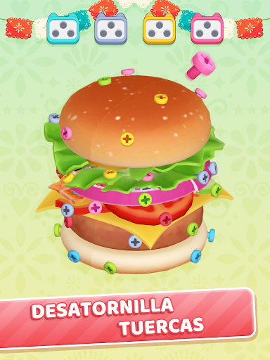 Captura de pantalla de 3D Bolt Master: Screw Pin Jam