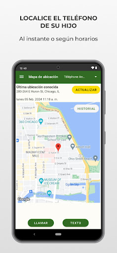 Captura de pantalla de MMGuardian App para Padres