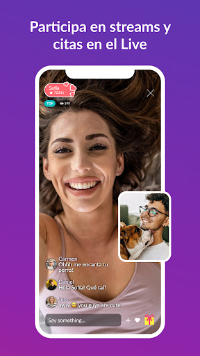 Captura de pantalla de MeetMe: Chat y nuevos amigos