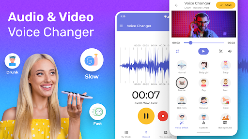 Video Voice Editor + Effects screenshot