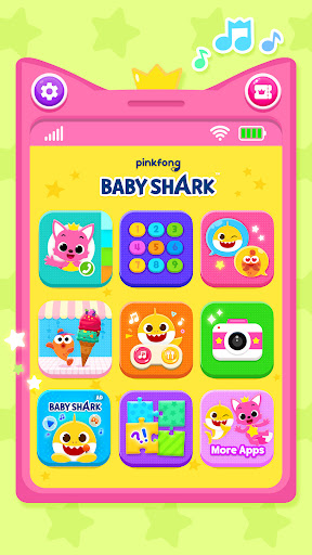 Pinkfong Baby Shark Phone Game screenshot